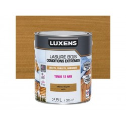 Lasure LUXENS conditions extrêmes 12 ans chêne moyen brillant 2