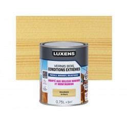 Vernis pour bois extérieur LUXENS conditions extràÂªmes incolore brillant 0.75 Litre -  - meilleure qualité