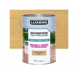 Saturateur pour bois extérieur LUXENS chêne naturel mat 5 l -  - meilleure qualité