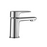 Robinet de lave-mains eau froide chrome brillant remix s