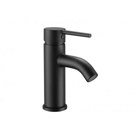 Mitigeur lavabo noir  mat