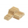 Lot de 50 Tourillons Diam.6 X 30 Mm Wolfcraft