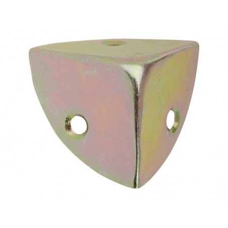 Coin de valise à visser acier ZinguéL.28 Mm