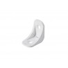 Lot de 4 équerres de chaise plastique BrutL.24 Mm