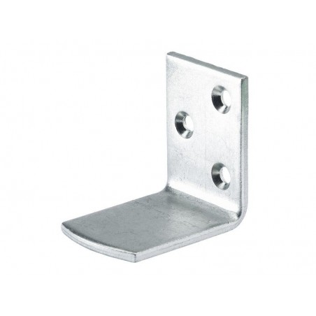 Equerre ferrure de lit acier zinguéL.50 Mm