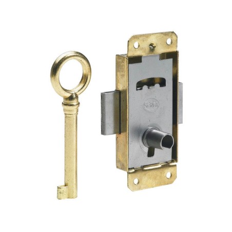 Serrure de meuble fer En Applique Hettich 25 Mm Réversible