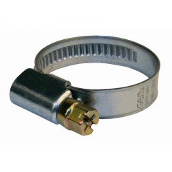 Collier de serrage Inox Largeur 8Mm Diametre Mini 40Mm-Maxi 60Mm 2 Pc