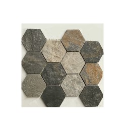 Carrelage sol 30x30cm MOSAICO HEXAGONO BALI -  - meilleure qualité