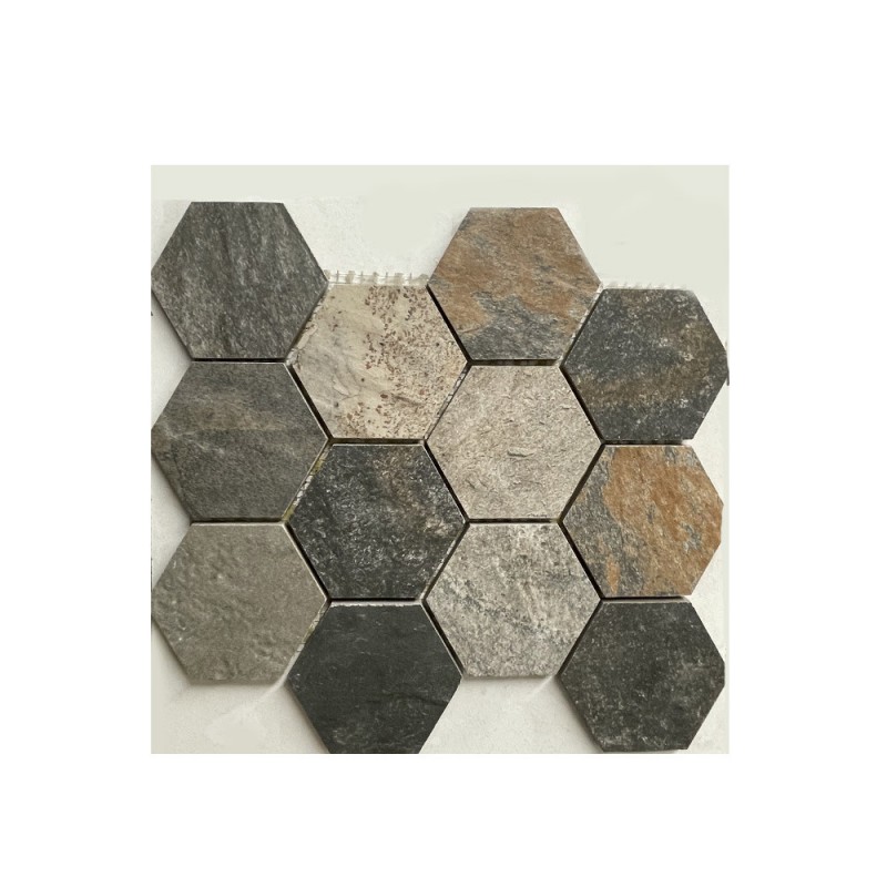 Carrelage sol 30x30cm MOSAICO HEXAGONO BALI -  - meilleure qualité