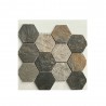 Carrelage sol 30x30cm MOSAICO HEXAGONO BALI -  - meilleure qualité