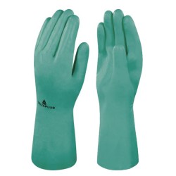 Gants de protection pour lindustrie floqué vert NITREX VE801 T08