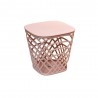 Plateau de table rose