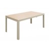 Table empilable en plastique blanc
