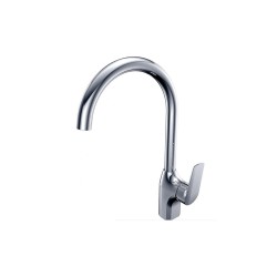 Robinet mitigeur de cuisine zinc ceramic tuyau en alu de 50cm EPDM -  - meilleure qualité