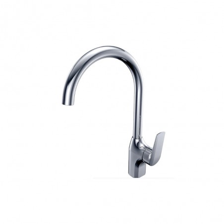 Robinet mitigeur de cuisine zinc ceramic tuyau en alu de 50cm EPDM -  - meilleure qualité