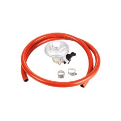 Détendeur à clipser avec un tuyau à gaz