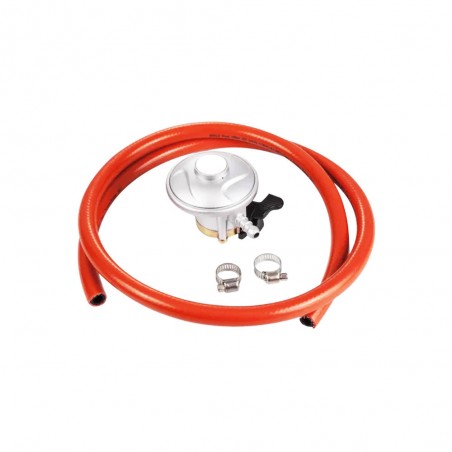 Détendeur à clipser avec un tuyau à gaz