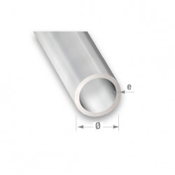 Tube rond D6mm 1M alu anodisé