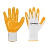 Gant nitrile jaune Worksite
