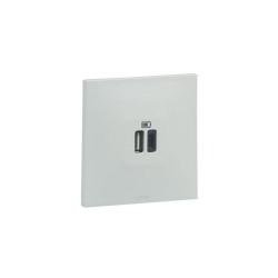 Chargeur USB A+C Urbano finition gris