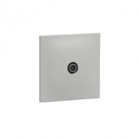 Prise TV male etoile Urbano finition gris