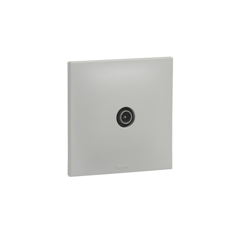 Prise TV terminal Urbano finition gris