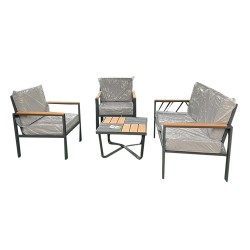 1 Table basse avec 2 fauteuils et 1 canapé