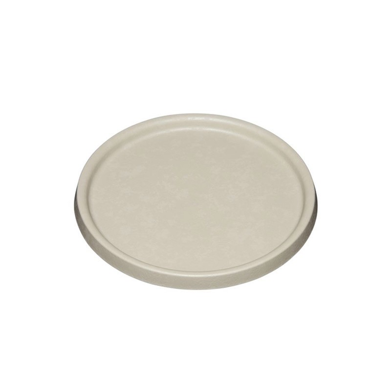 Soucoupe élément conique D.38 cm calcaire