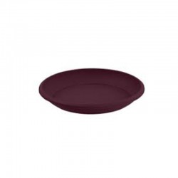 Soucoupe universelle D21 cm bourgogne