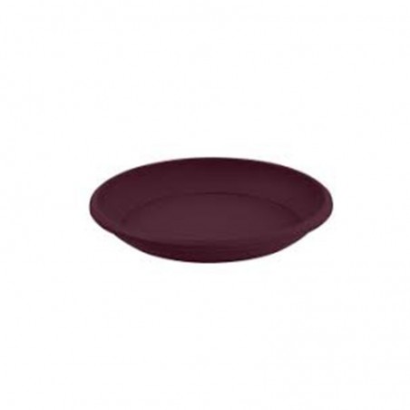 Soucoupe universelle D21 cm bourgogne