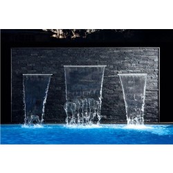 Lame d'eau 150x600mm led 8W