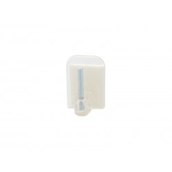 Lot de 4 Supports autocollants Barre de Vitrage 10 Mm Transparent Brut Inspire