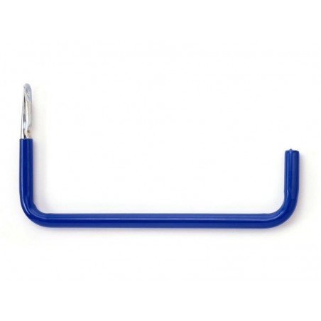 Crochet gainé simple MOTTEZ H.24 x L.52 x P.2.5 cm