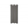 Rideau occultant aspect lin Aleyna gris anthracite l.140 x H.280 cm -  - meilleure qualité