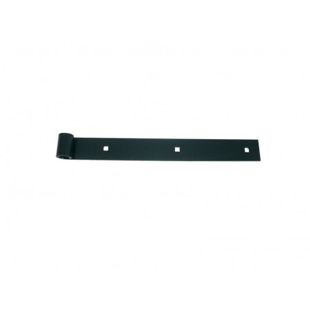 Penture à Bout Carré D14 35X4 L.800Mm Acier Noir Pré-Peint