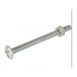 Boulon acier tete ronde phillips SUKI 8 x L.100 mm