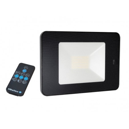 Projecteur à Fixer à Détection Extérieur Led Intégrée 4400 Lm Noir Tibelec