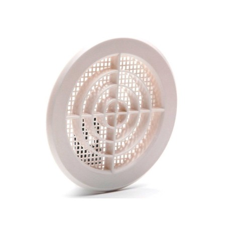 Grille d'aération abs naturel Diam.12.1 cm -  - meilleure qualité