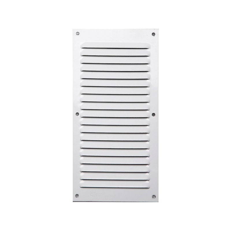 Grille d'aération aluminium laqué L.20 x l.10 cm -  - meilleure qualité