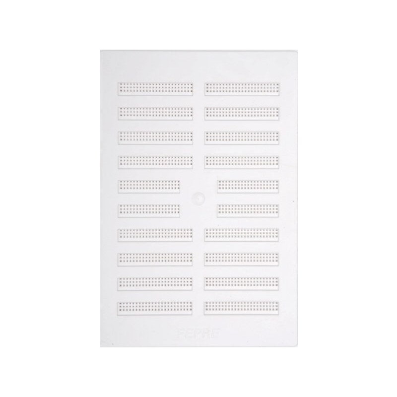 Grille d'aération abs naturel L.19.3 X L.28.9 Cm -  - meilleure qualité