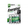 Lot de 4 piles rechargeable Aa Extreme 2300 Mah Energizer
