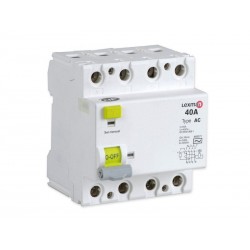 Interrupteur différentiel Triphasé Lexman 30 Ma 40 A Ac