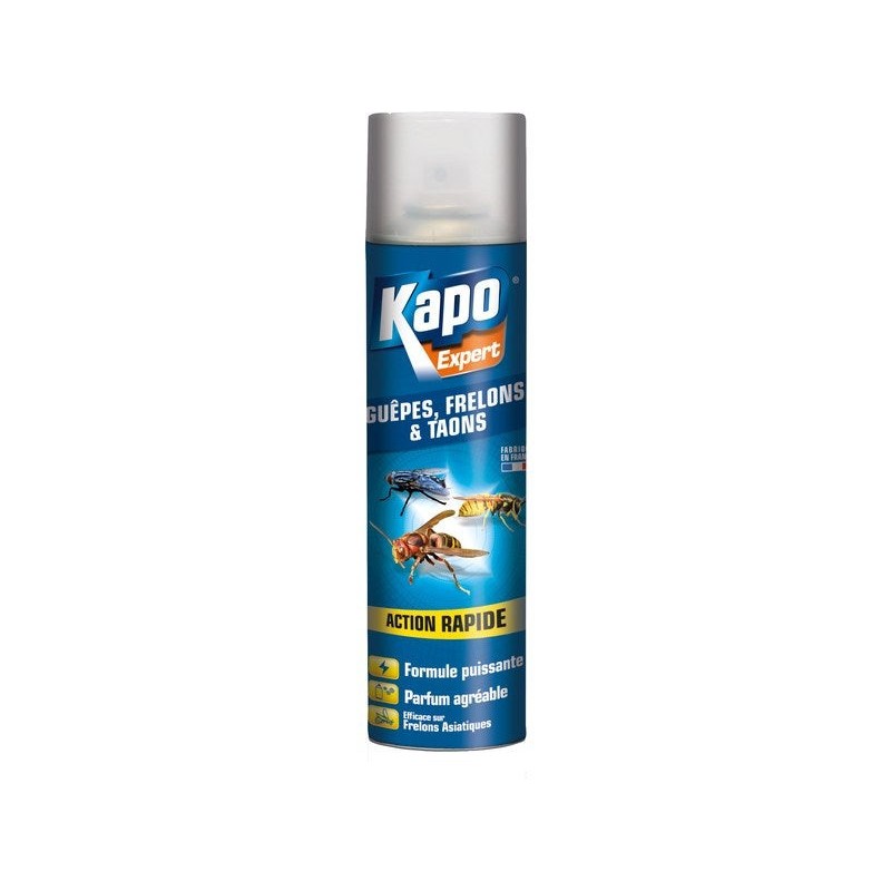 Peinture aérosol Guêpes et frelons Taons Kapo 400 Ml -  - meilleure qualité