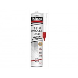 Mastic bois/parquet acrylique RUBSON blanc cartouche 280ml -  - meilleure qualité
