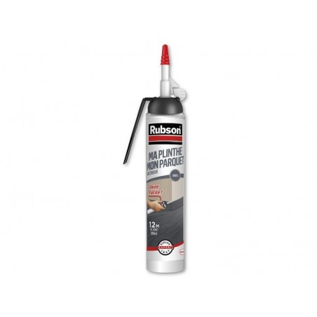Mastic plinthe/parquet acryl RUBSON gris cart sans pistolet 200ml -  - meilleure qualité