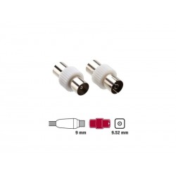 Raccord coaxial 952mm mâle-femelle LEXMAN