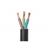 Cable electrique 3G 2.5mm² h07rn-f L.5m noir