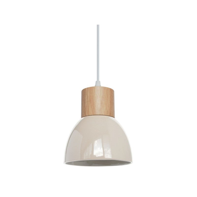 Suspension E14 Design Wilma Céramique Ecru 1 X 40 W Seynave