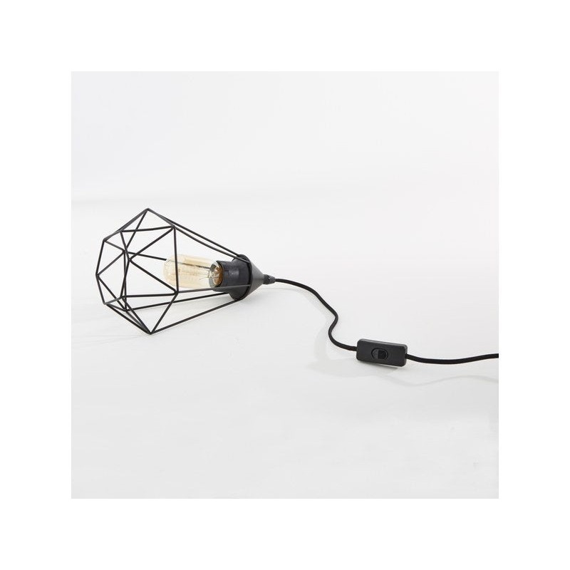 Lampe Design Acier Inox Noir Inspire Byron