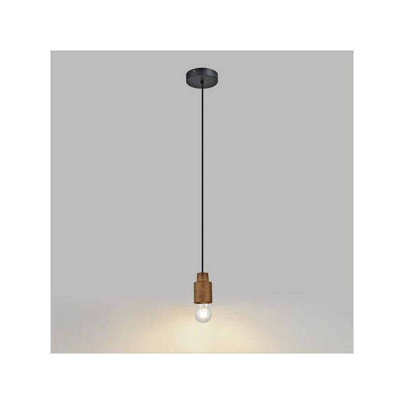 Monture E27 INSPIRE bois noir